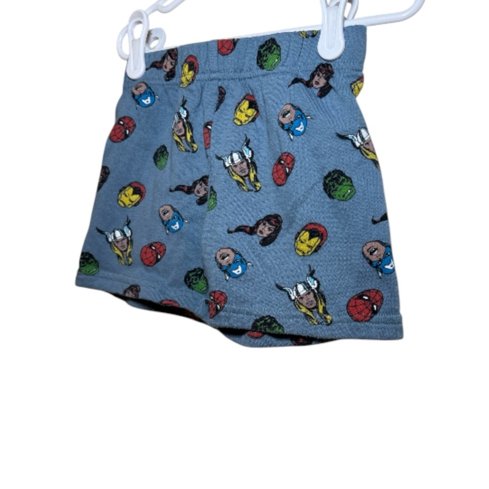 Marvel Toddler Boy 3 Piece Shorts Bundle Superhero Shorts Size 3T - Picture 6 of 11